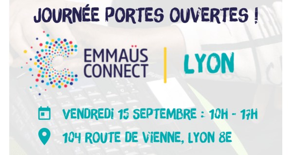 Le 15 septembre prochain, retrouvez la journée portes ouvertes d'Emmaüs Connect à destination des partenaires de l’action sociale !