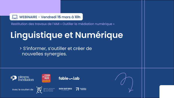 Inscrivez-vous au webinaire : "Linguistique et Numérique"